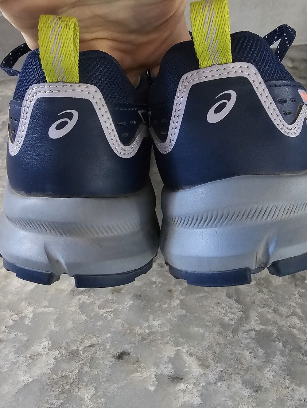 ASICS Trail Scout 3 Women's Size 10 Blue Expanse Sun Coral Trail Running Shoes - Picture 8 of 9